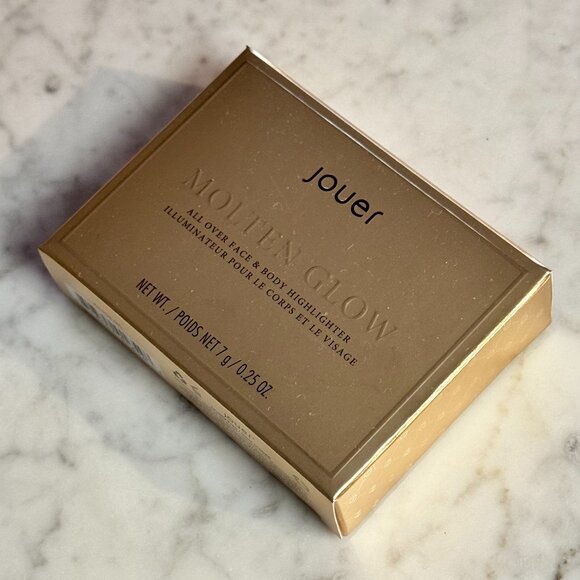 Jouer Cosmetics All Over Face & Body Highlighter | Molten Glow | NEW MAKEUP - Picture 2 of 5
